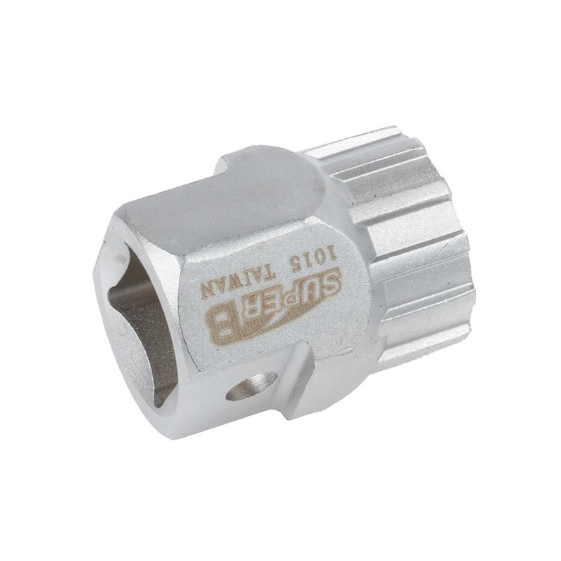 Super-B 1015 Removal Tool For Shimano HG Cassettes 1/2 Drive 19mm or 24mm Wrench