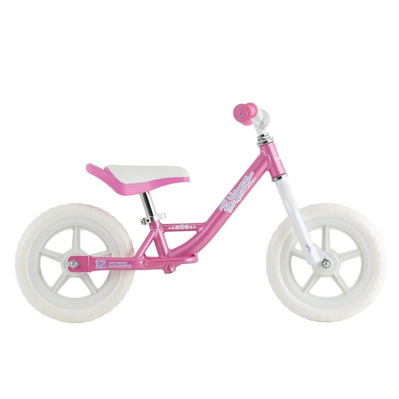 Haro PreWheelz 12″ EVA Balance Bike-Pearl Pink