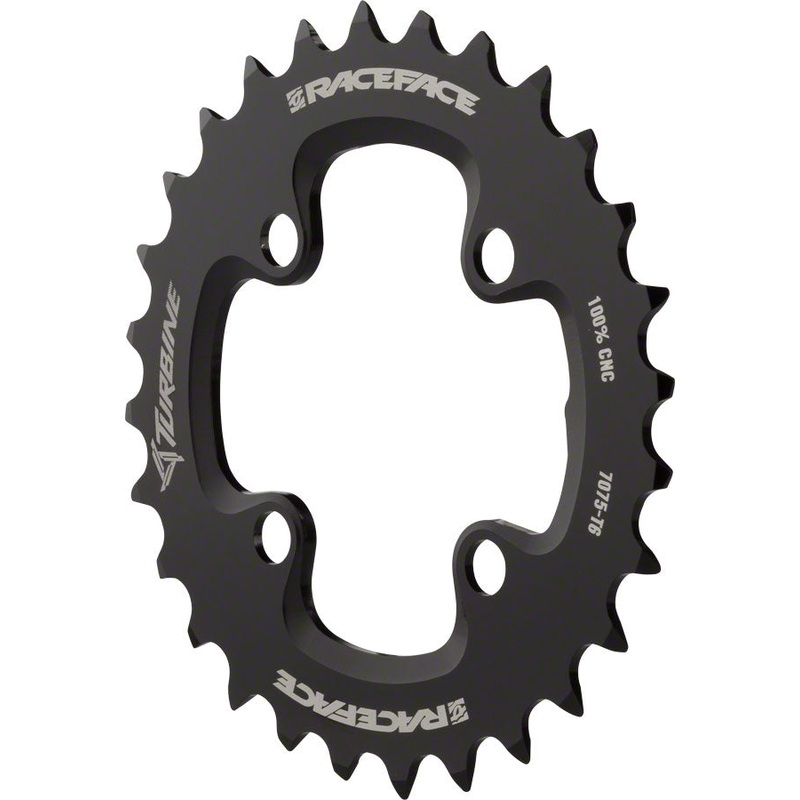 RaceFace Turbine Chainring 26t 64 BCD 11-Speed Aluminum Black Road MTB Hybrid