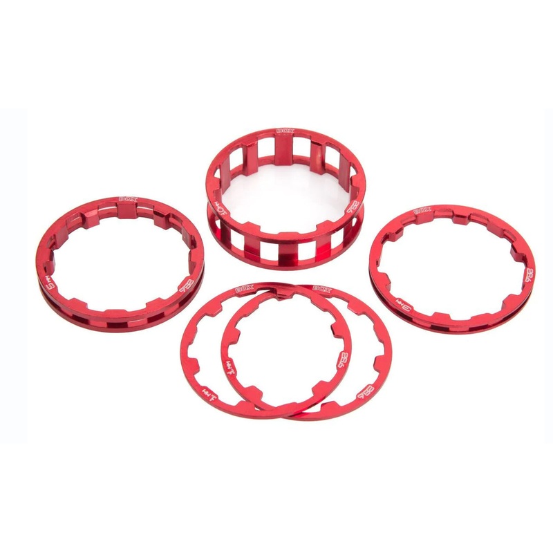 BOX One Stem Spacers Kit – Red