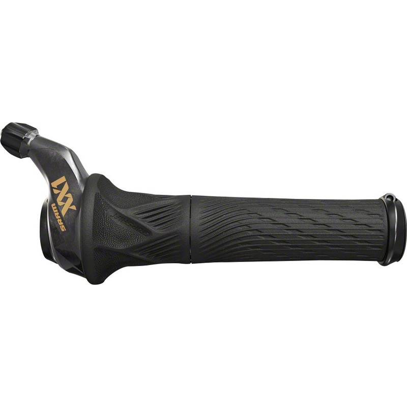 SRAM XX1 Eagle 12-Speed Twist Grip Shifter with Carbon Trigger & Discrete Clamp  Lightweight, Precision Engineering, Seamless Shifting for Mountain Bikes