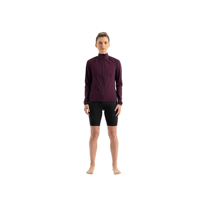 Specialized deflect h2o pac jacket wmn cast berry s