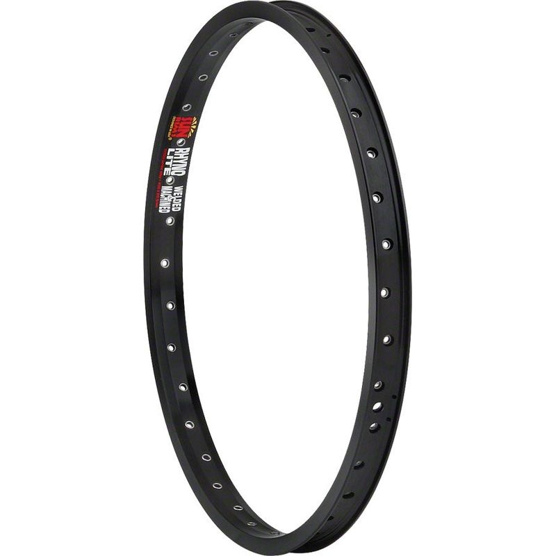 Sun Ringle Rhyno Lite XL Rim – 24 Rim Black 36H Clincher Schraeder