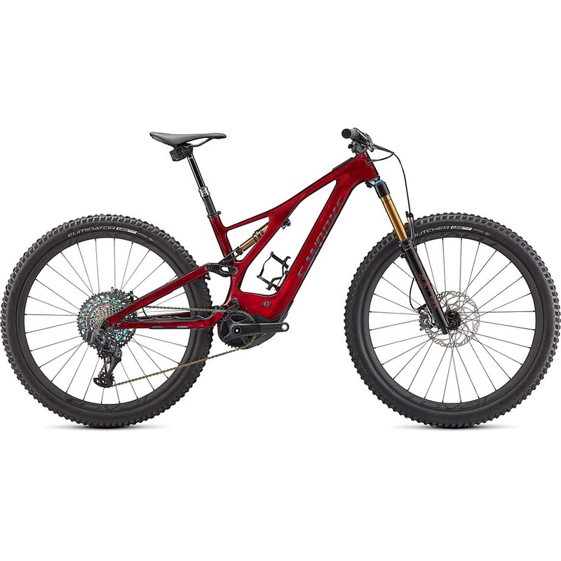 2021 Specialized levo S-Works carbon 29 bike red tint / satin black m