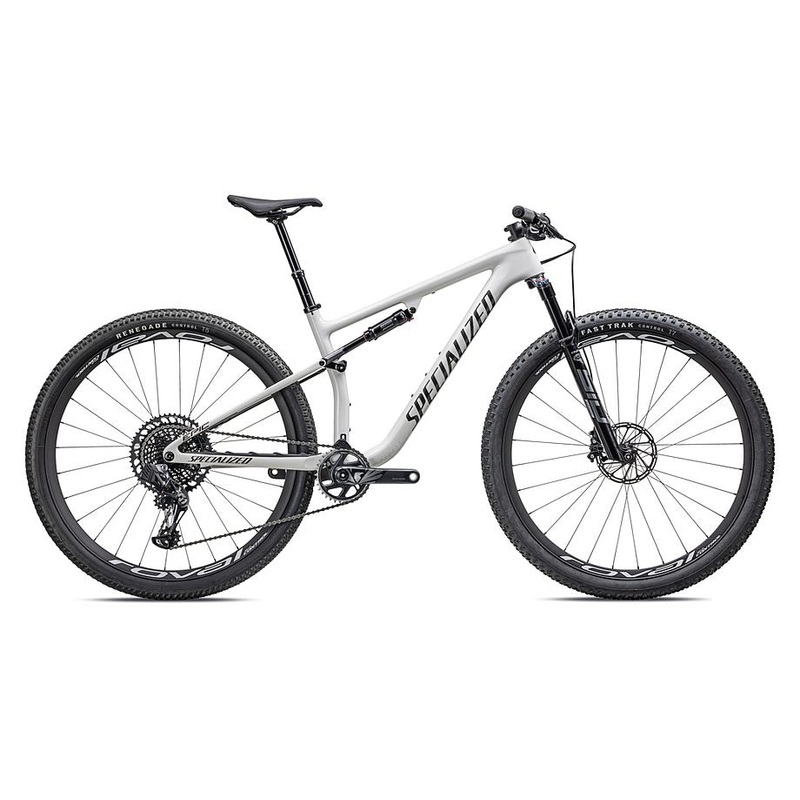 2023 Specialized epic pro bike gloss dune white granite over dove grey / metallic obsidian s