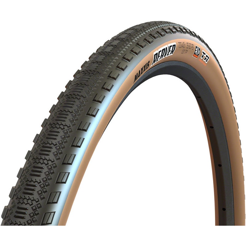 Maxxis Reaver Tire – 700 x 45, Tubeless, Folding, Tan, Dual, EXO