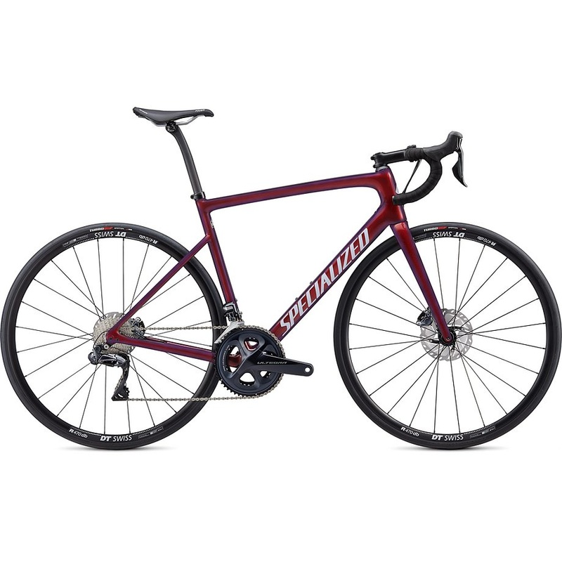 Specialized tarmac sl6 comp disc udi2 gloss cast berry/metallic crimson/dove grey 49