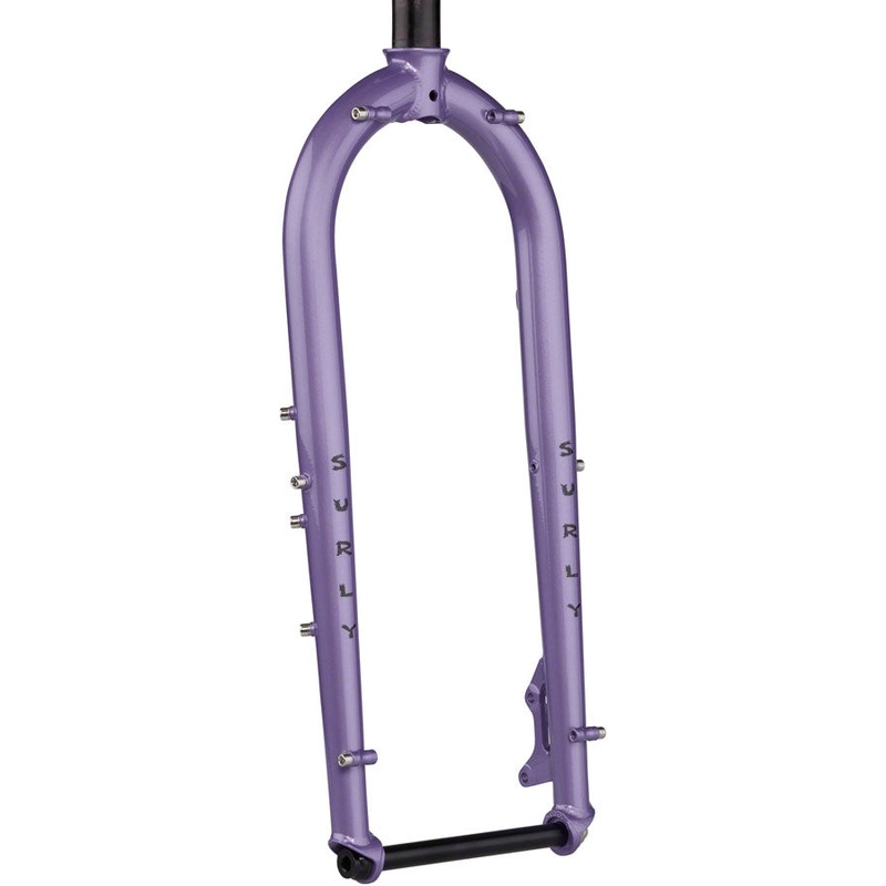 Surly Ice Cream Truck Fork – 26″ 15x150mm Thru-Axle 1-1/8″ Straight Steerer Steel Taro Milk Tea