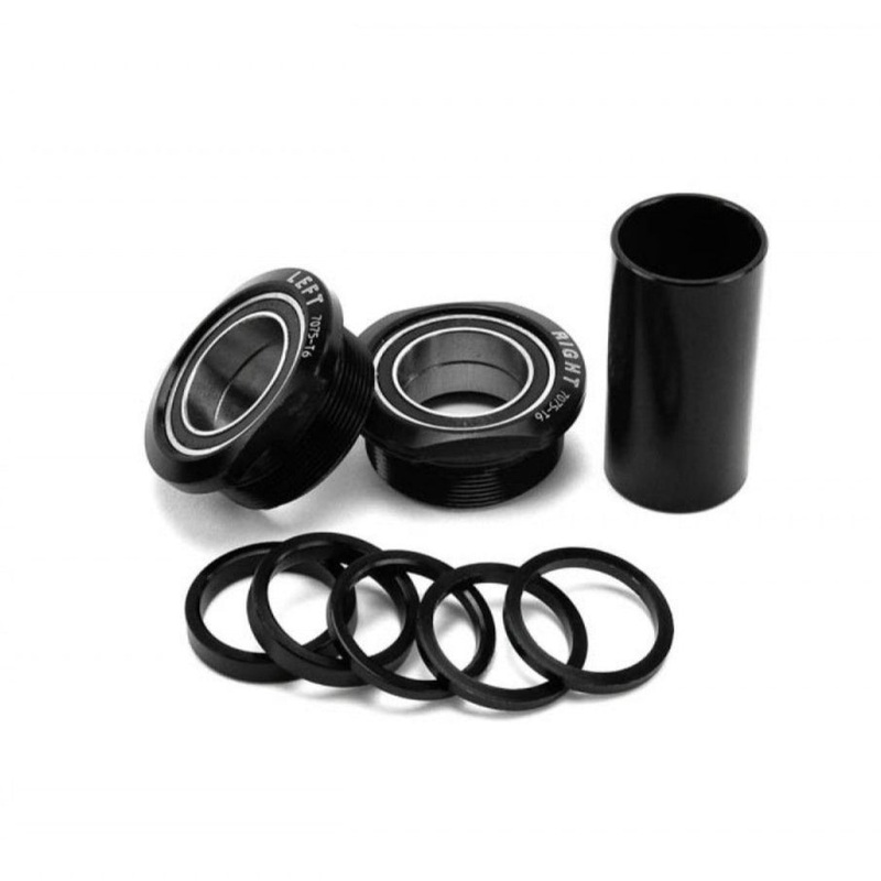 19mm Mission Euro BMX Bottom Bracket Set – Black