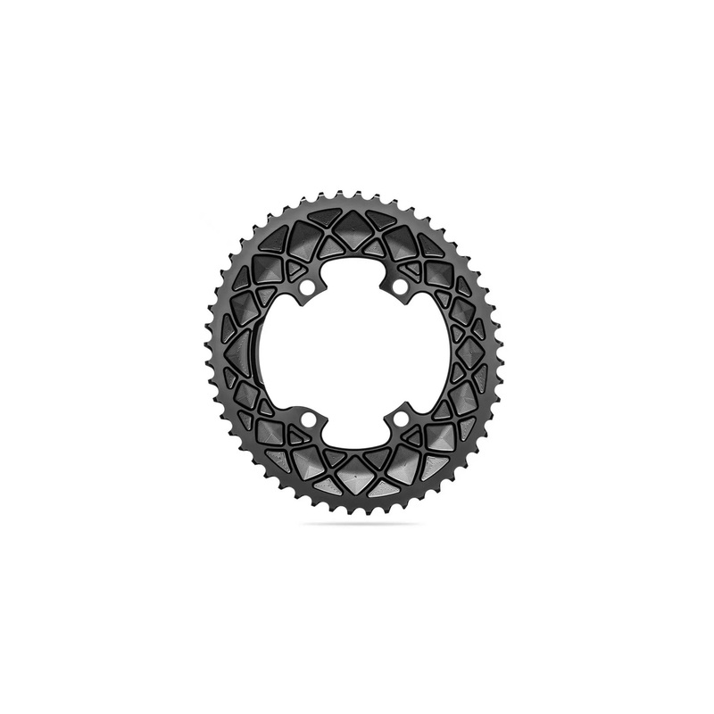 AbsoluteBlack Oval 2x Chaining for Shimano 9100/8000 110mm BCD