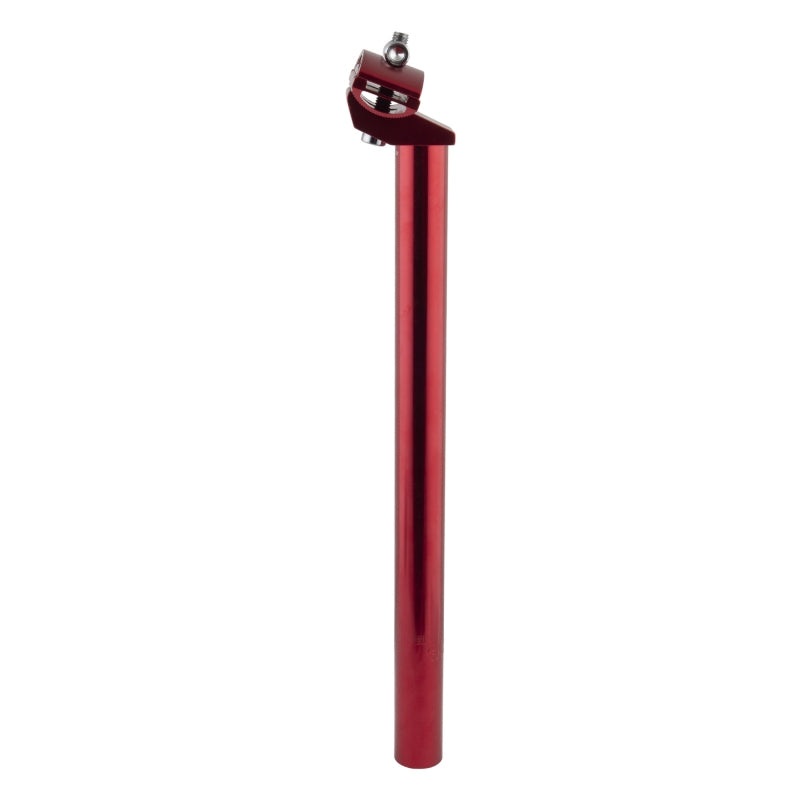 Alloy Anodized Seatpost  25.4mm 350mm Red Alloy 25mm