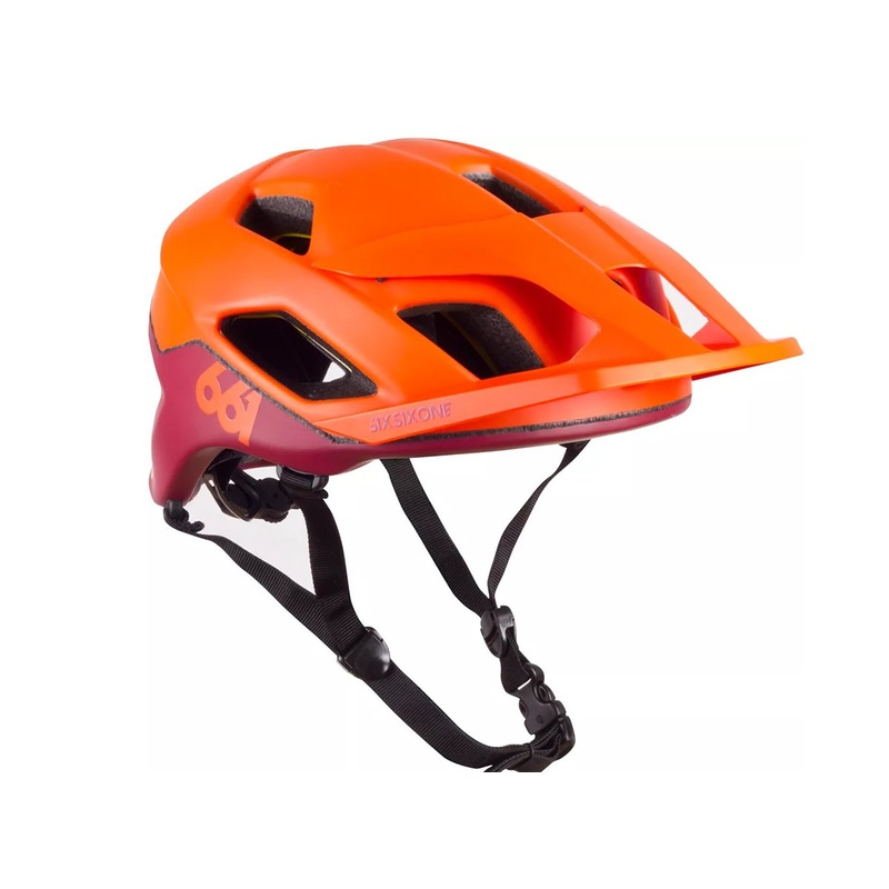 661 Crest MIPS MTB Helmet – Orange-Burgundy