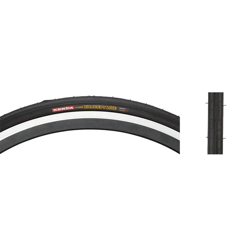 Kenda Koncept Tire – 650c x 23 Clincher Folding Black 60tpi