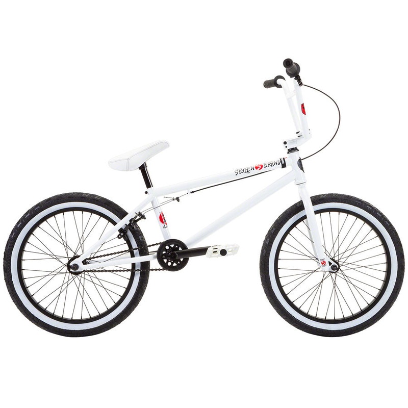 Stolen Overlord BMX Bike – 20.75″ TT White