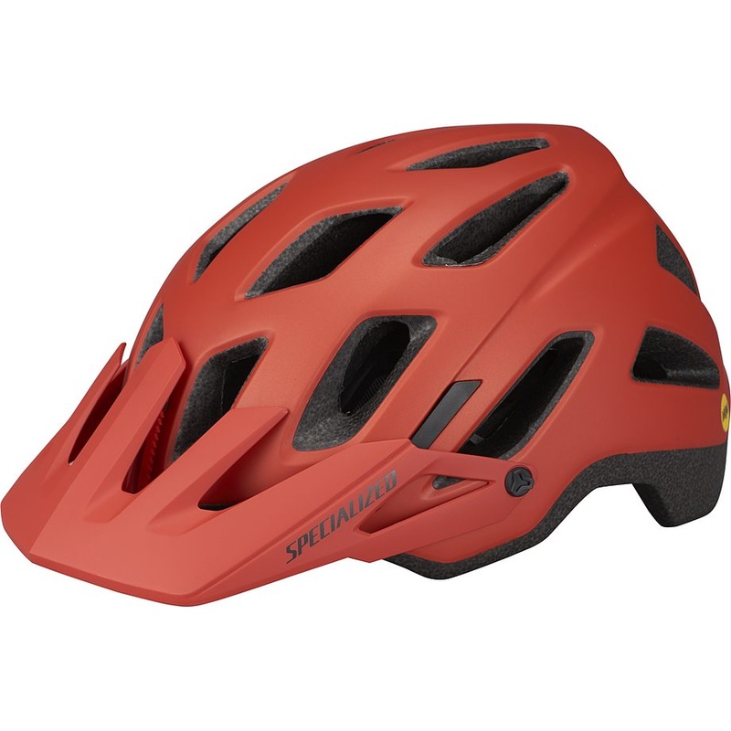 2022 SPECIALIZED AMBUSH COMP ANGI MIPS HELMET – SMALL, SATIN REDWOOD