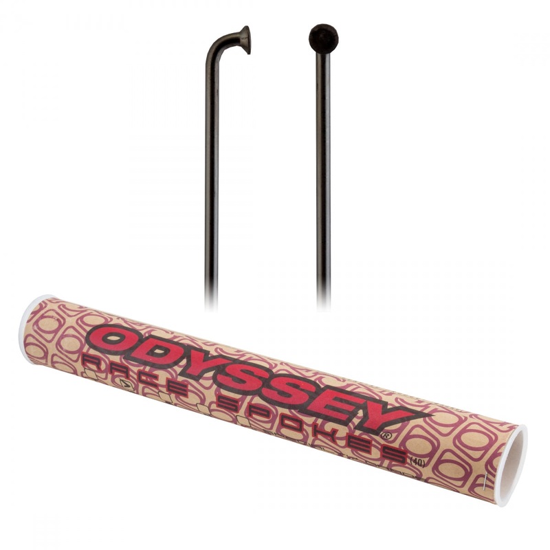 Spoke Ody Ss Dbl Butted 186 Black Bxof40