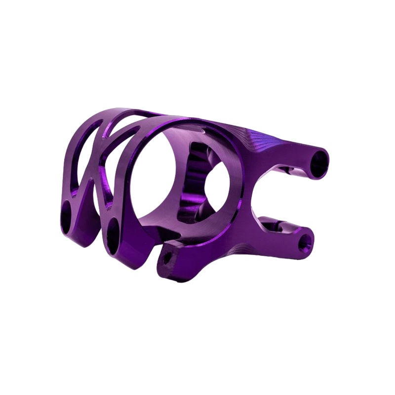5DEV 2 Bolt Titanium Stem, 35mm Clamp, Purple
