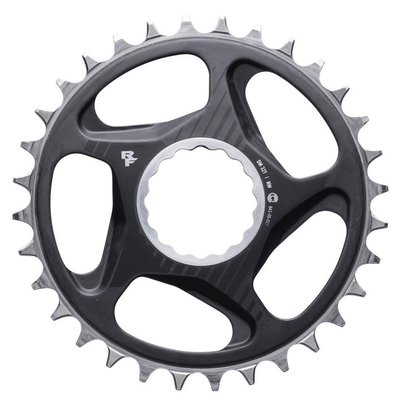 RaceFace ERA Direct Mount Chainring – 34t DM CINCH For Shimano 12-Speed HG+ Compatible Chain BLK