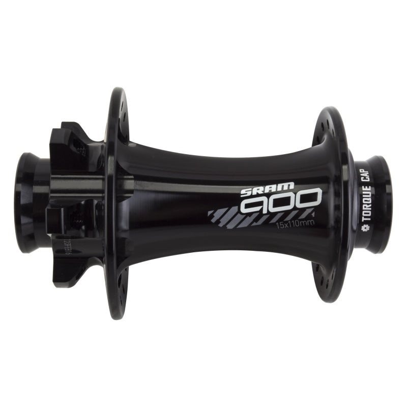 SRAM 900 Front Hub – 15 x 110mm Boost 6-Bolt Black