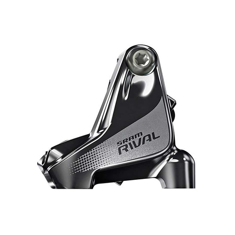 SRAM Rival 22/Rival 1 HRD Disc Brake Caliper Assembly – Flat Mount Front/Rear BLK