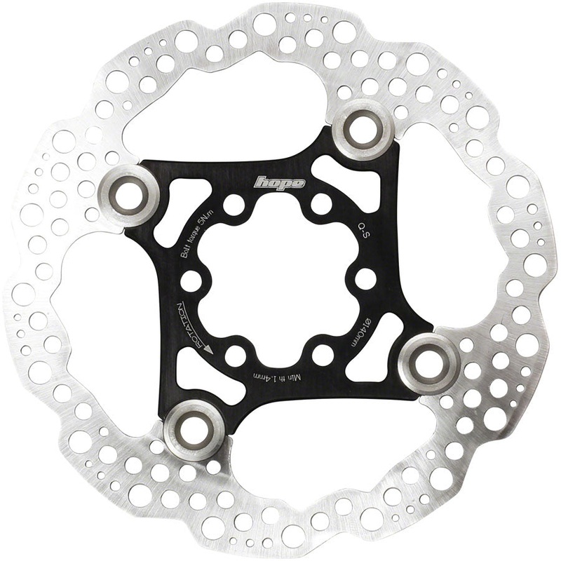 Hope Floating Disc Brake Rotor – 6-Bolt – Black