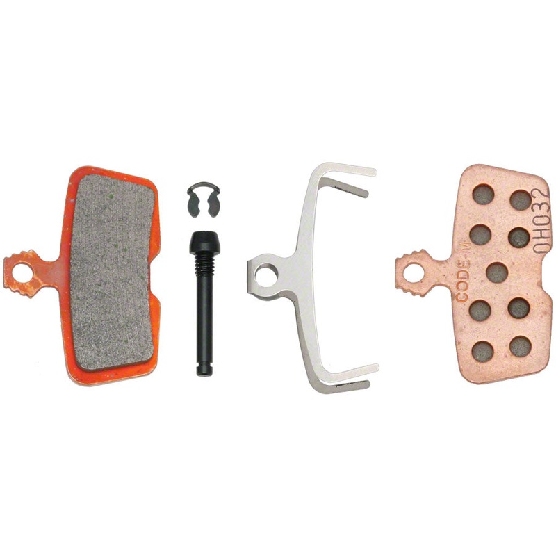 SRAM Disc Brake Pads – Sintered Compound Steel Backed Powerful For Code/Code R/Code RSC/Guide RE