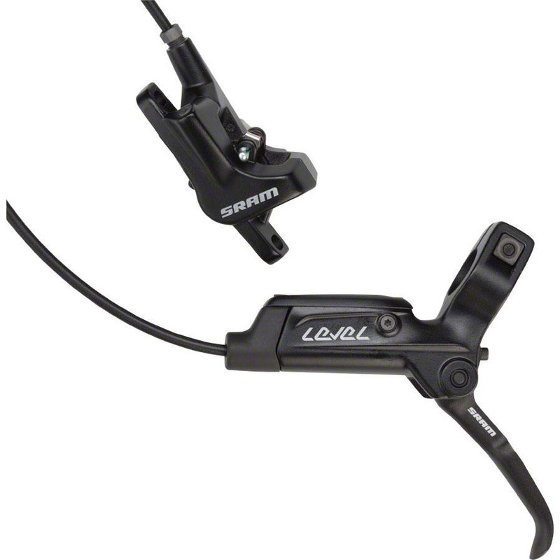 SRAM Level Disc Brake Caliper and Lever – Front, Hydraulic, Post Mount, Black, A1