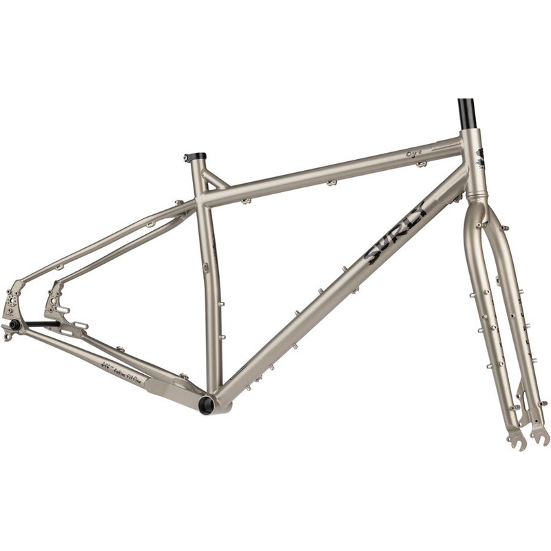 Surly Ogre Frameset – 29″ Steel Champagne Supernova Large
