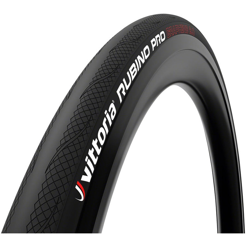 Vittoria Rubino Pro Tire – 700 x 25, Clincher, Folding, Black, G2.0