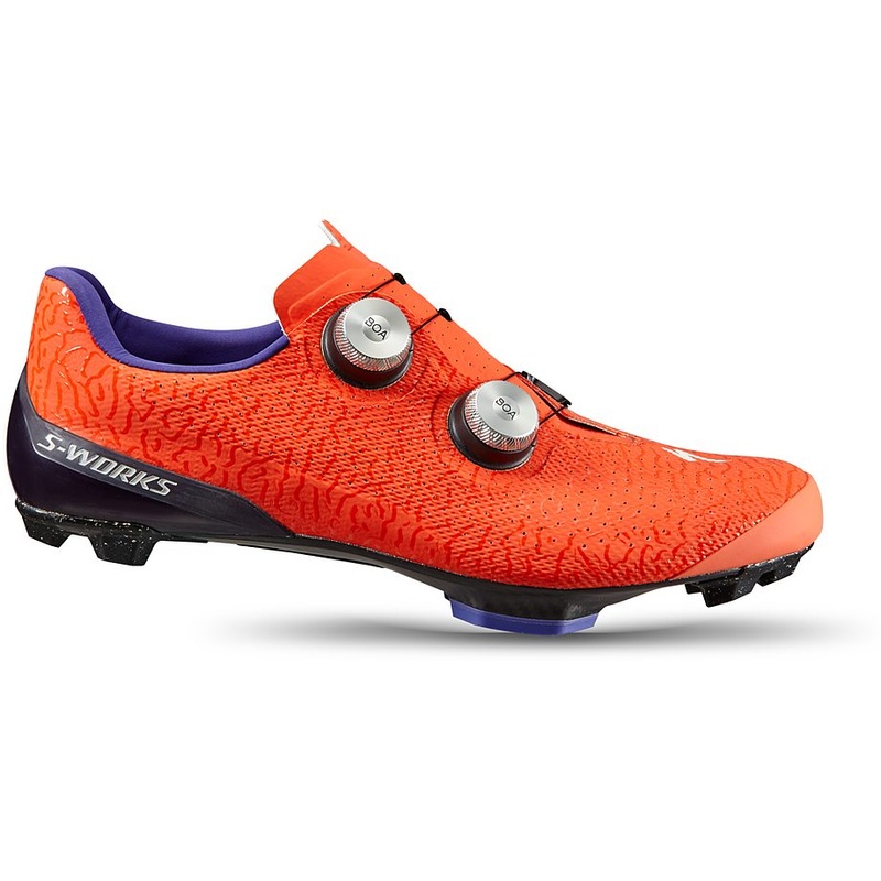 Specialized S-Works recon shoe cactus bloom/blaze/deep lake 45.5