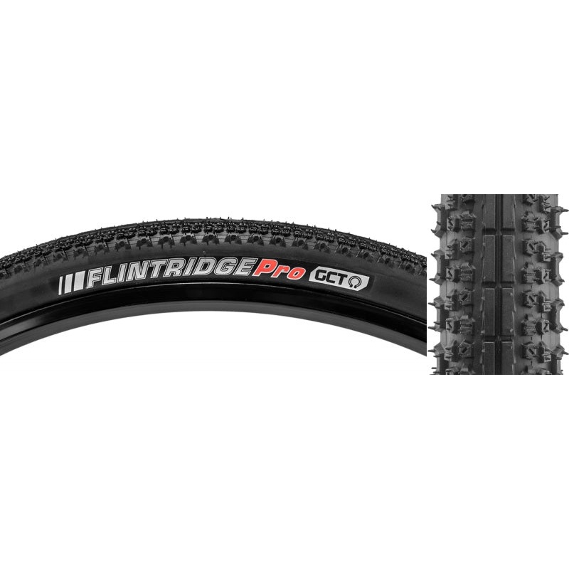 Kenda Flintridge Pro Tire – 700 x 45 Tubeless Folding Black 120tpi GCT