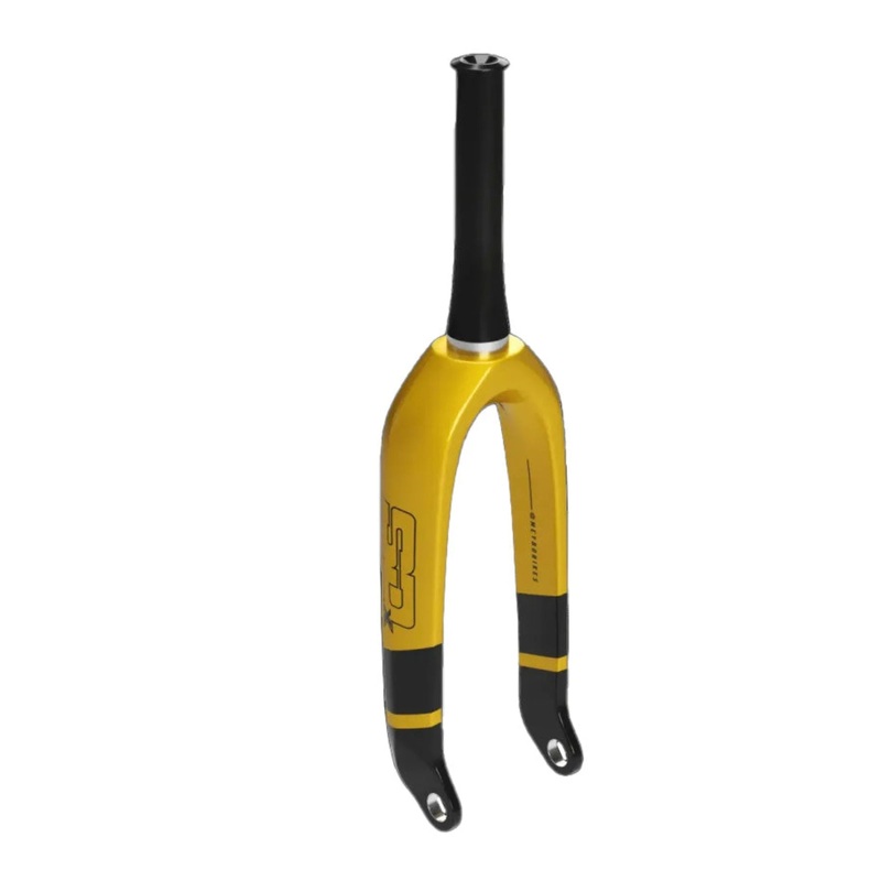SD Carbon BMX Fork V2 – Black / Gold