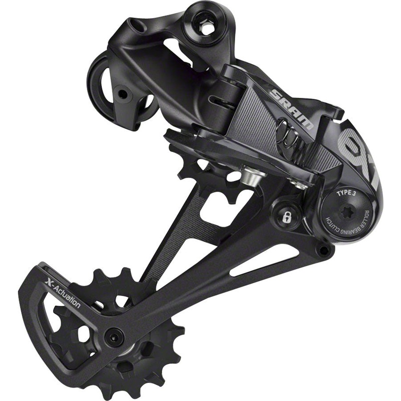 SRAM EX1 Rear Derailleur – 8 Speed, Long Cage, Black