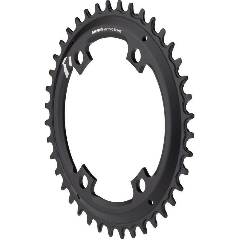 High-Performance SRAM X-Sync Chainring Collection | CNC Aluminum, 10/11-Speed, Asymmetric BCD, Mud Clearance, Durable Cycling Components