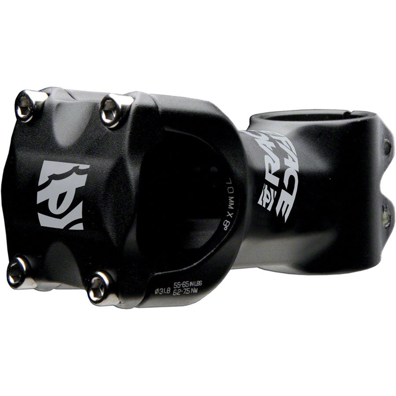 Race Face Ride XC Bicycle Stem, 60mm +/- 6 degree Black for 1-1/8 (28.6) Steerer