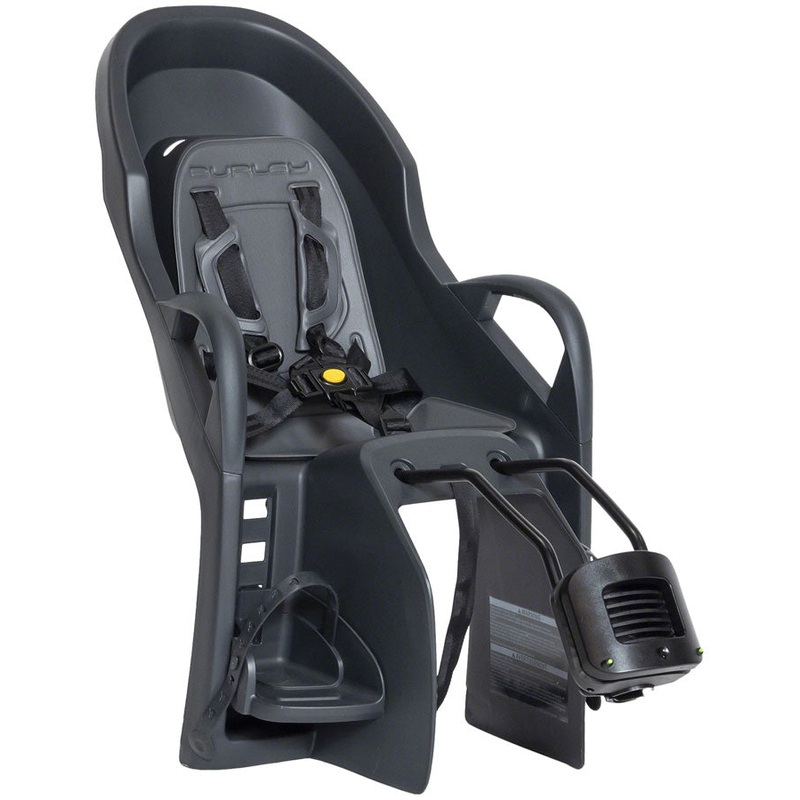 Burley Dash Frame Mount Child Seat – Black/Grey