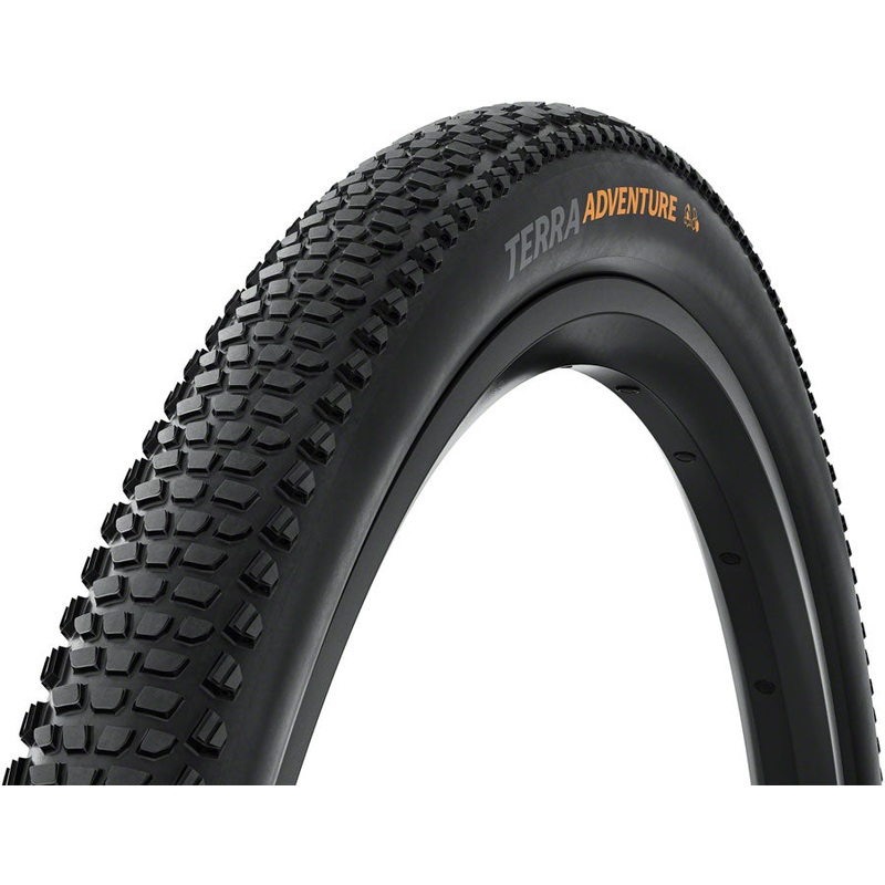 Continental Terra Adventure Tire – 700 x 55, Tubeless, Folding, Black, Grip, Trail Casing, E25
