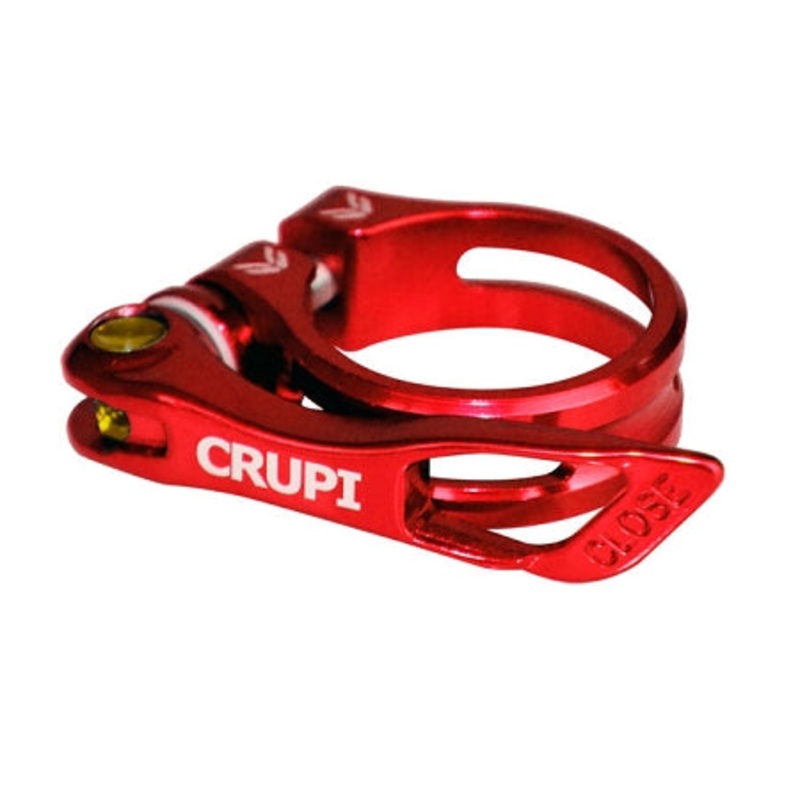 Crupi Quick Release Seat Post Clamp – Red