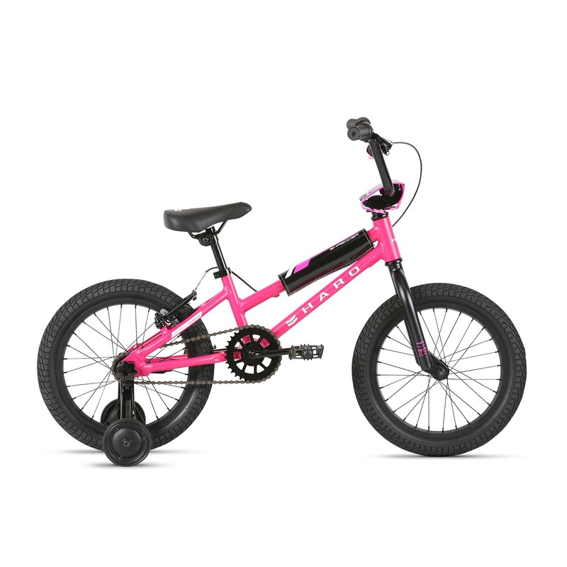 Haro Shredder 16″ Girls BMX Freestyle Bike-Matte Magenta