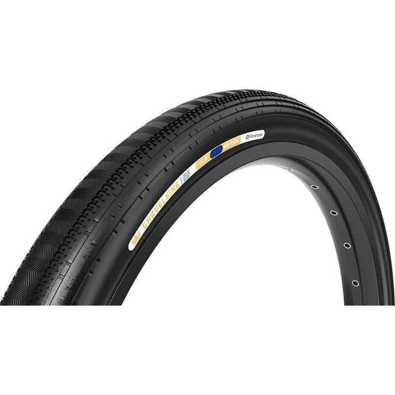 Panaracer GravelKing SS Tire – 650b x 43 / 27.5 x 1.75 Tubeless Folding Black