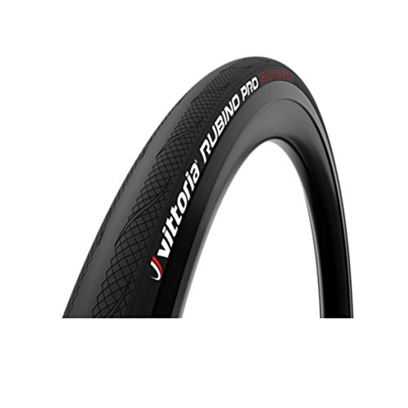 Vittoria Rubino Pro IV Tire – 700 x 25 Tubeless Folding Black 3C G2.0