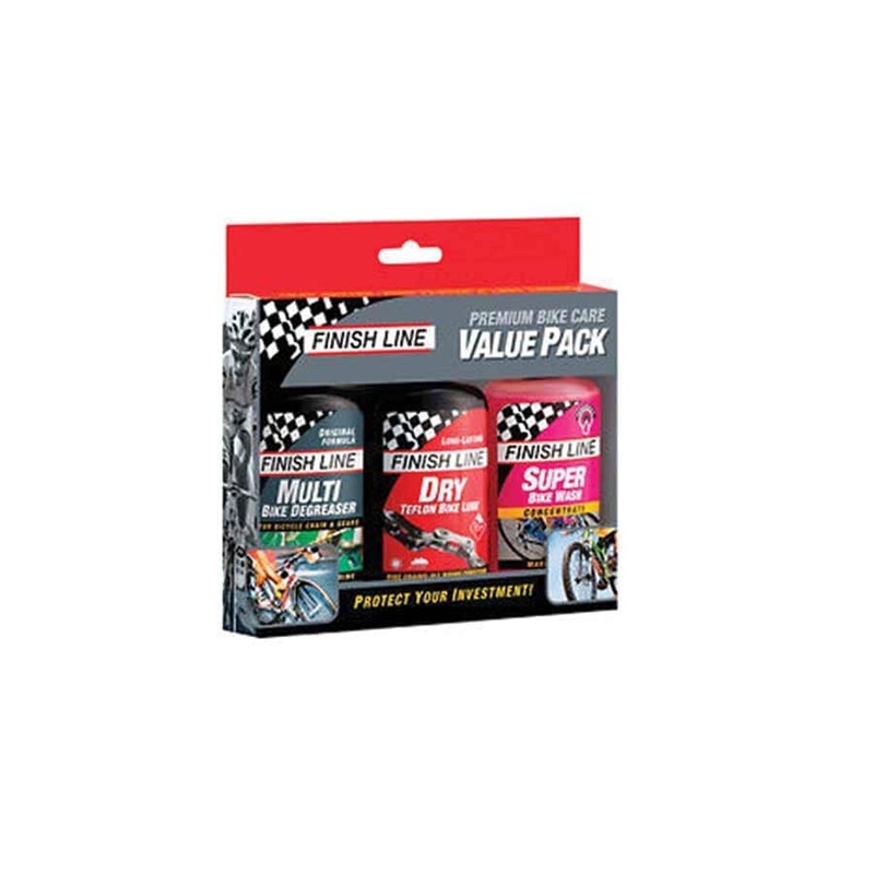 Finish Line Bike Care Value Pack