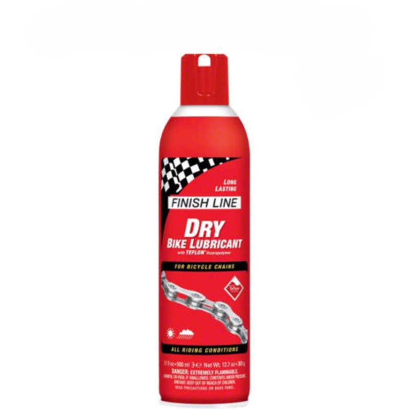 Finish Line Dry Bike Lubicant with Teflon – 17fl oz Aerosol