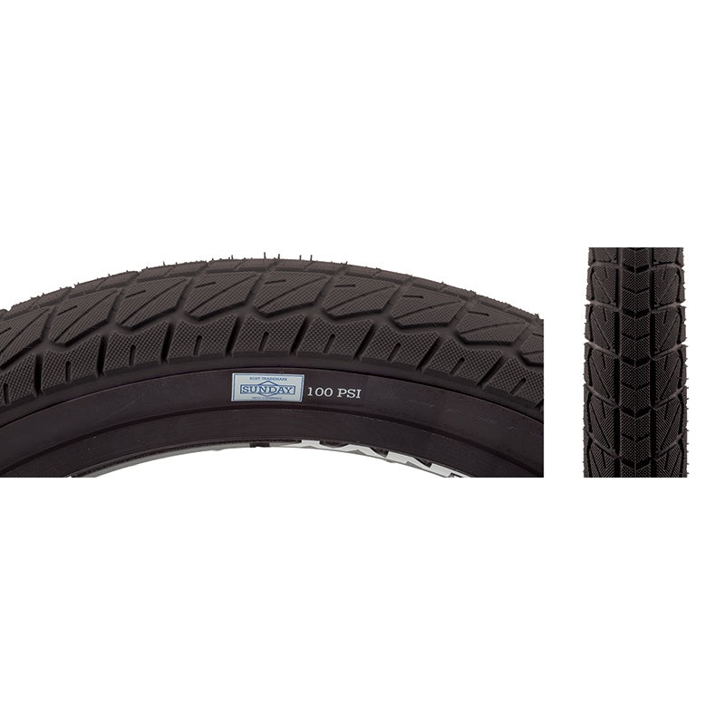 Sunday Current Tire – 20 x 2.25 Clincher Wire Black