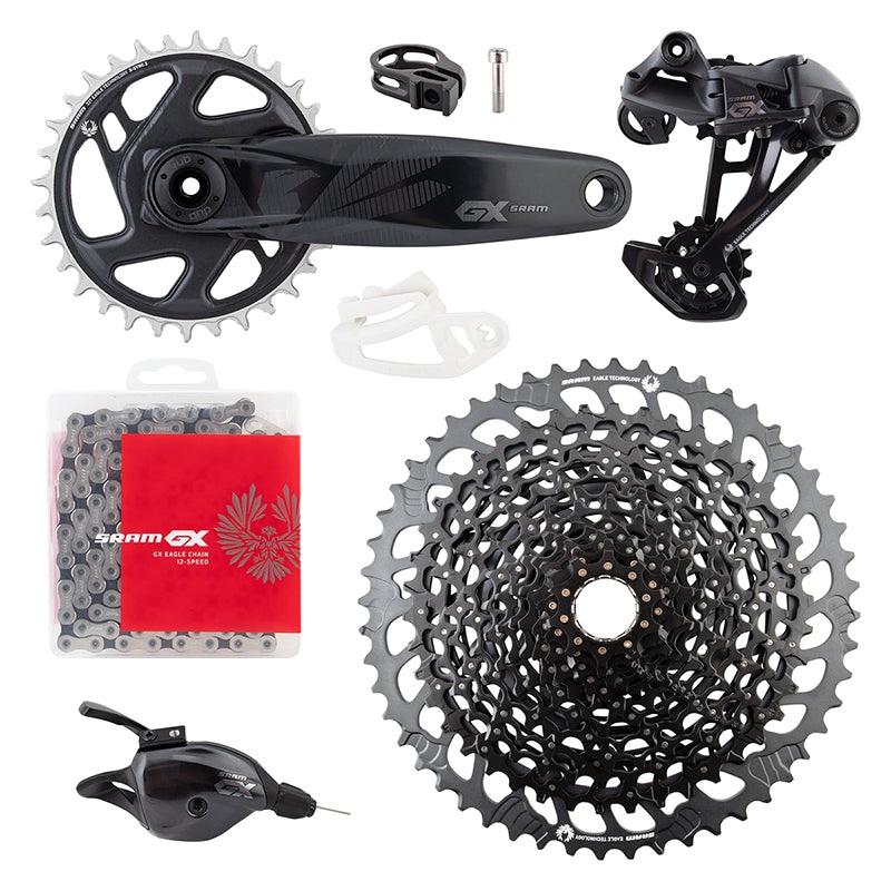 SRAM GX Eagle Groupset – 175mm Boost Crankset 32t DUB Trigger Shifter Rear Derailleur 12-Speed 10-52t Cassette 12-Speed Chain