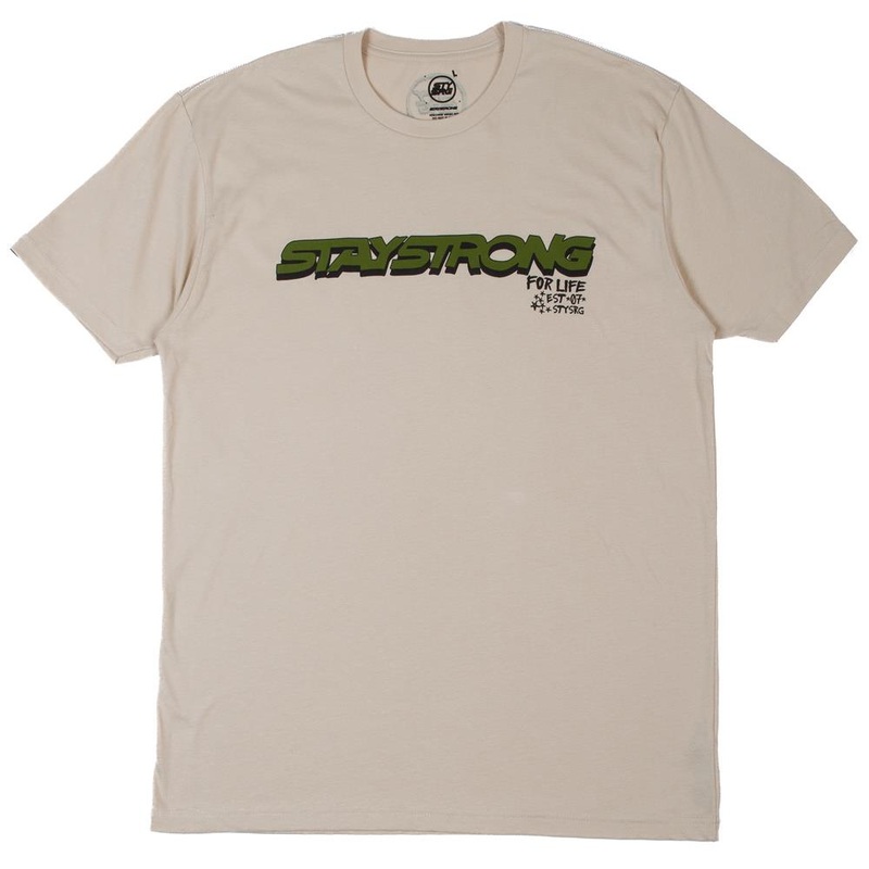 Stay Strong Freestyle T-Shirt – Soft Cream