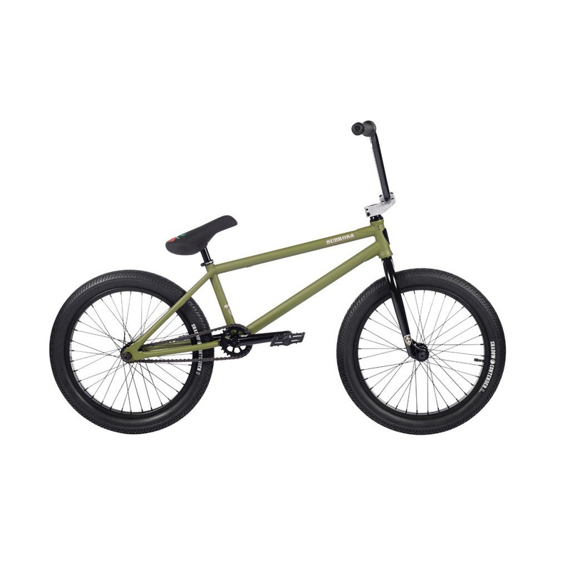 Subrosa Malum 21″TT BMX Freestyle Bike-Army Green