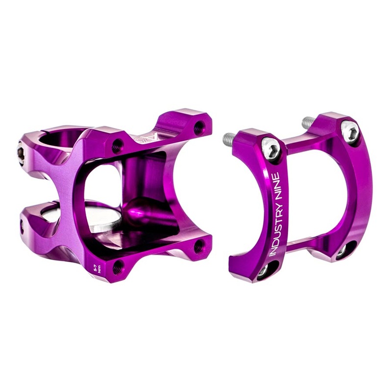 Industry Nine A35 Stem – 32mm 35 Clamp +/-9 1 1/8″ Aluminum Purple
