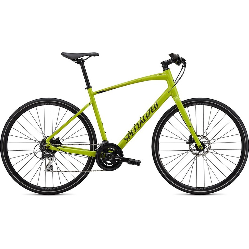 Specialized sirrus 2.0 gloss hyper green / black / satin black reflective xl