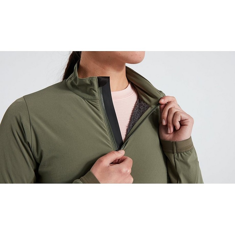 Specialized trail alpha jacket wmn oak green l